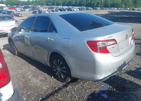 2012 Toyota Camry Le из США, поврежденный, VIN 4T1BF1FK4CU168481
